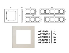 Рамка AMBRELLA VOLT AF220363 3