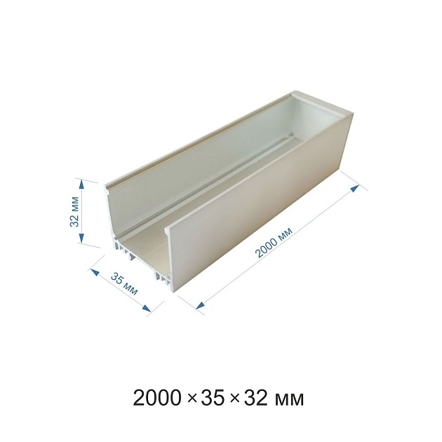 Профиль универсальный серебро 2м. Apeyron 08-23-01 Фото № 2