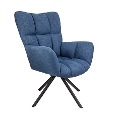 Кресло AksHome Colorado темно-синий, ткань 70510