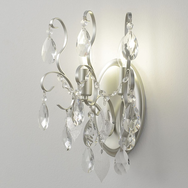 Настенный светильник Crystal Lux Esmiralda AP2 Silver Фото № 3