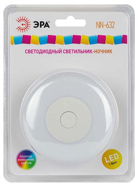 Ночник-светильник ЭРА NN-632-SW-W Б0057215 изображение 6 Ночник-светильник ЭРА NN-632-SW-W Б0057215 Фото № 6
