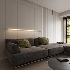 Настенный светодиодный светильник Elektrostandard Alto LED латунь 3000K 40134/LED a069823 3