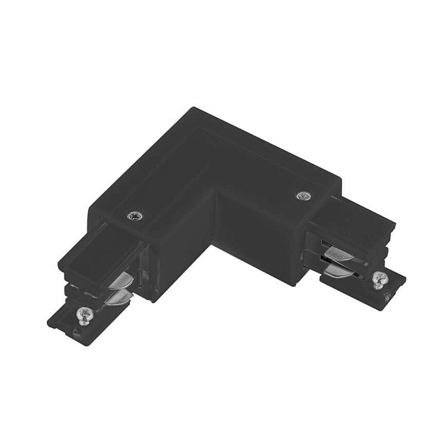 Соединитель угловой левый Italline WSO 28BL black изображение 1 Соединитель угловой левый Italline WSO 28BL black Фото № 1
