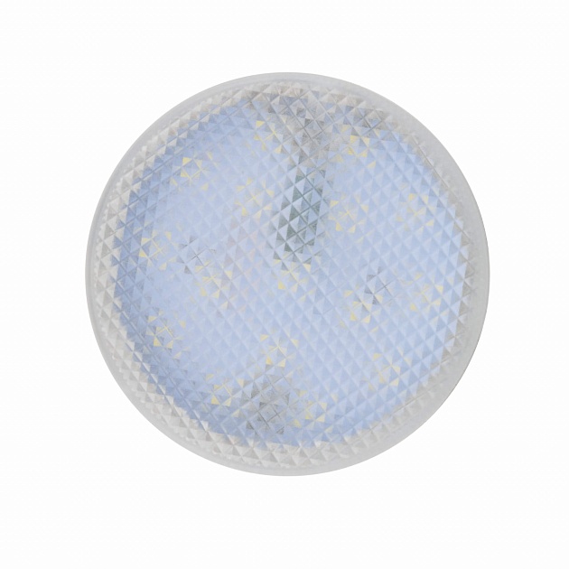 Лампа светодиодная Uniel GX53 7W 3000K призма LED-GX53-7W/3000K+3000K/GX53/PR PLB02WH UL-00006500 Фото № 1