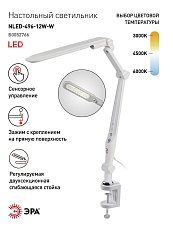Настольная лампа ЭРА NLED-496-12W-W Б0052766 5