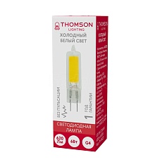 Лампа светодиодная Thomson G4 6W 6500K прозрачная TH-B4221 3