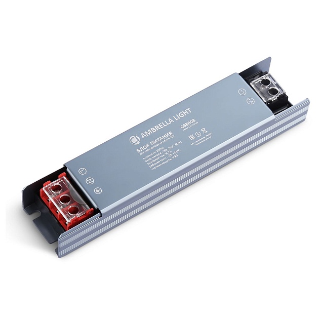 Блок питания Ambrella light Illumination LED Driver 12V 200W IP20 16,7A GS8808 Фото № 1