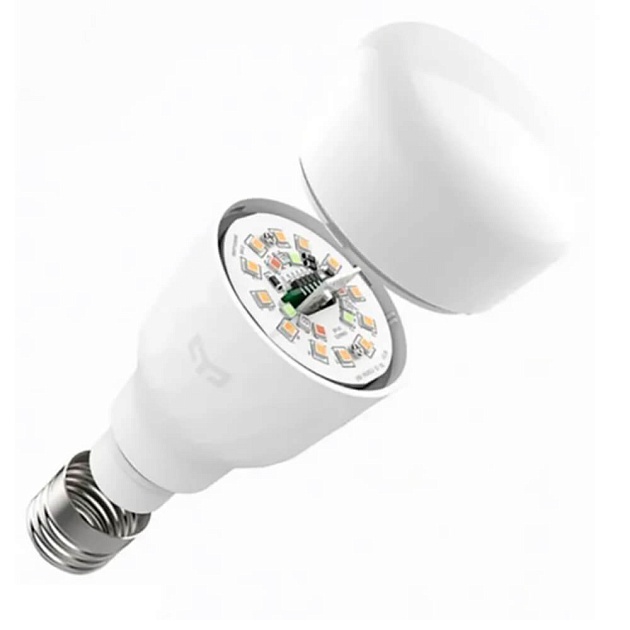 Лампа светодиодная диммируемая Yeelight E27 8W RGB+CCT белая YLDP005 фото 4