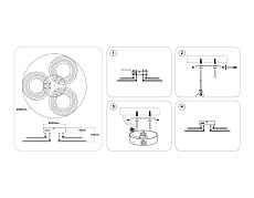 Светильник потолочный Ambrella light ACRYLICA FA8943 5
