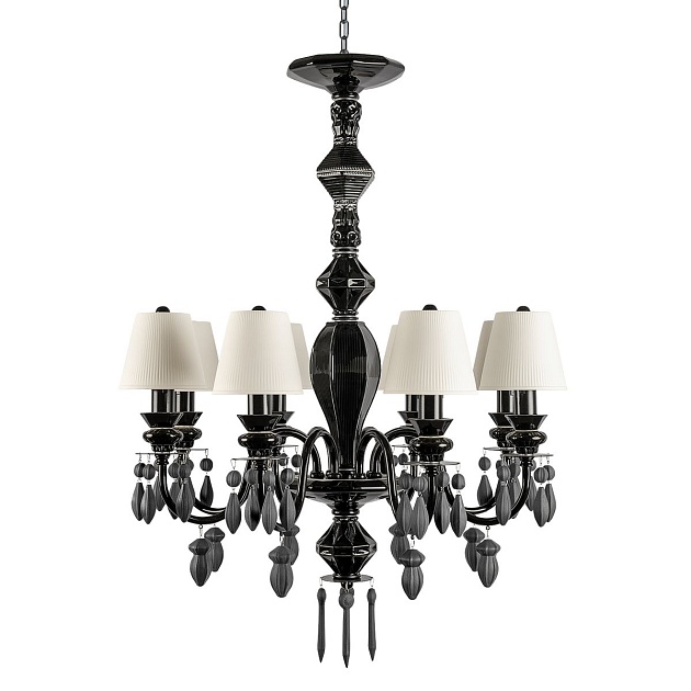 Подвесная люстра Loft IT Grace 10203/8 Black Фото № 5