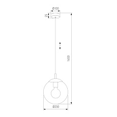 Подвесной светильник TK Lighting 5378 Esme 2