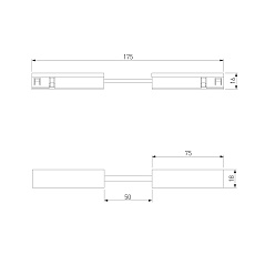 Гибкий коннектор никель Elektrostandard 85007/00_система Лайн a072714 1