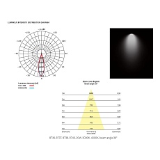 Потолочный светодиодный светильник Nowodvorski Ios Led 8742 1
