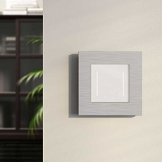 Рамка Werkel AluMax на 1 пост алюминий W0013506 4690389203992 1