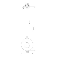 Подвесной светильник TK Lighting 5379 Esme 1