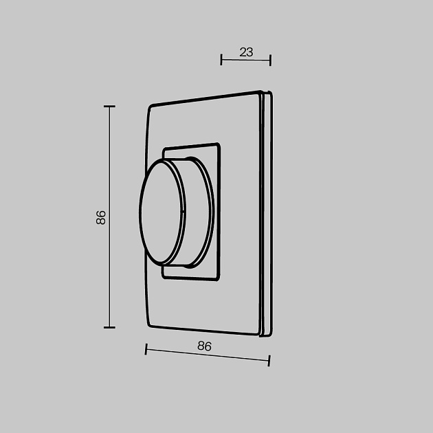 Панель управления Maytoni Lighting control 731003 изображение 2 Панель управления Maytoni Lighting control 731003 Фото № 2