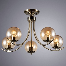 Потолочная люстра Arte Lamp Scarlett A2715PL-5AB 1
