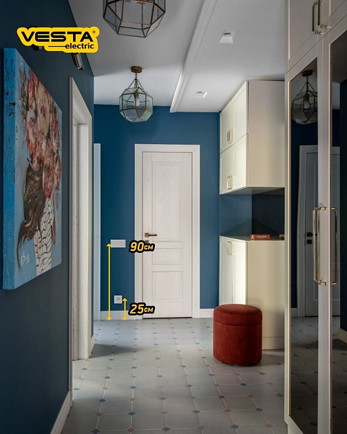 Розетка 2P Vesta-Electric Verona белый FRZ00020101BEL изображение 2 Розетка 2P Vesta-Electric Verona белый FRZ00020101BEL Фото № 2