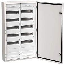 TITAN 5 Корпус металлический ЩРн-144 (2х72) 960х570х140мм IP54 белый IEK TI5-50-N-2X072-54