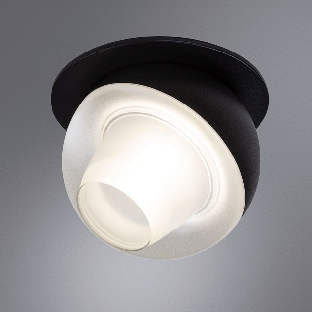 Встраиваемый светодиодный спот Arte Lamp Deneb A7249PL-1BK изображение 5 Встраиваемый светодиодный спот Arte Lamp Deneb A7249PL-1BK Фото № 5