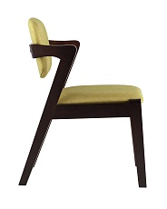 Кухонный стул Stool Group VIVA массив гевеи (эспрессо) мягкое сидение оливковое 2 шт. MH32060 BZ-13 GREEN-KOROB2 4