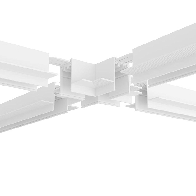 Коннектор X-образный Denkirs Smart Hide TR2114-WH изображение 3 Коннектор X-образный Denkirs Smart Hide TR2114-WH Фото № 3