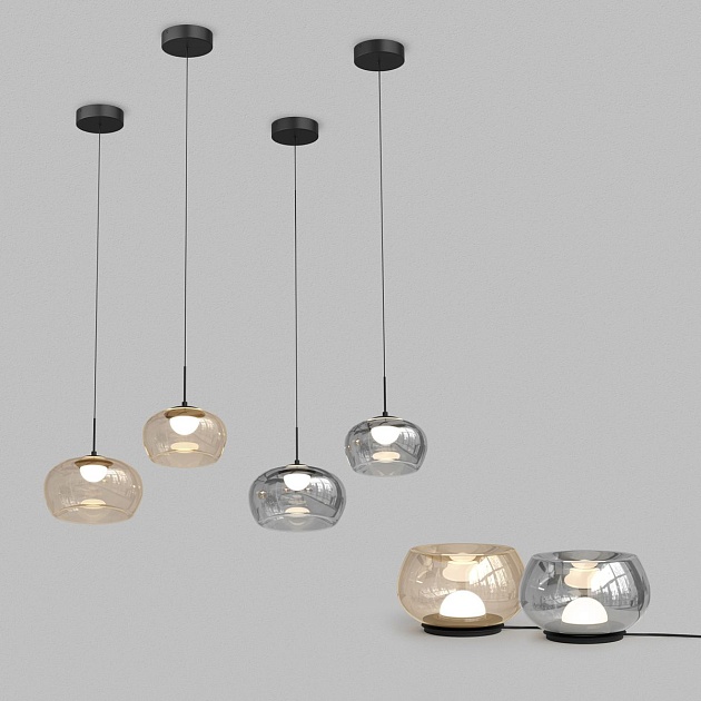 Настольная светодиодная лампа Denkirs Floa DK6747-BK+SM изображение 3 Настольная светодиодная лампа Denkirs Floa DK6747-BK+SM Фото № 3