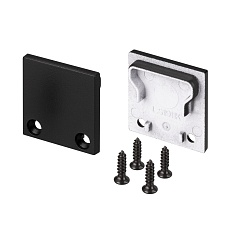 Набор заглушек Arlight SL-Line-2011M Square Black глухая 029180