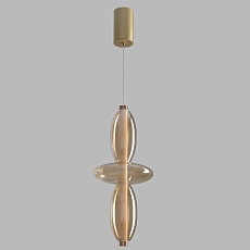 Подвесной светодиодный светильник Crystal Lux Quasar SP14W Led Amber 2