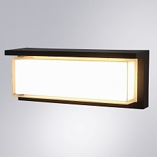 Уличный настенный светодиодный светильник Arte Lamp Ferro A5224AL-1BK 3