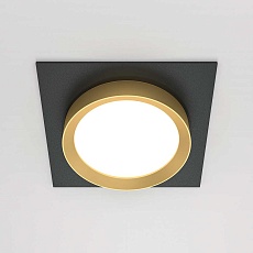 Встраиваемый светильник Maytoni Hoop DL086-GX53-SQ-BG 4