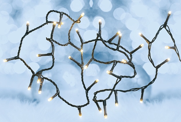 Светодиодная гирлянда Globo Venuto белая 230V 29929-100 Фото № 2