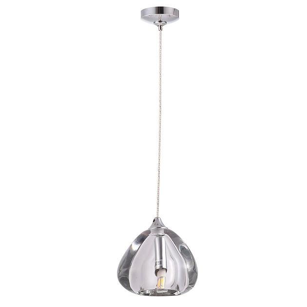 Подвесной светильник Crystal Lux VERANO SP1 TRANSPARENT Фото № 1