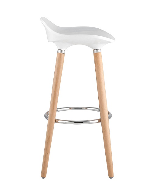 Барный стул Stool Group Модерн белый JASMINE WHITE изображение 2 Барный стул Stool Group Модерн белый JASMINE WHITE Фото № 2