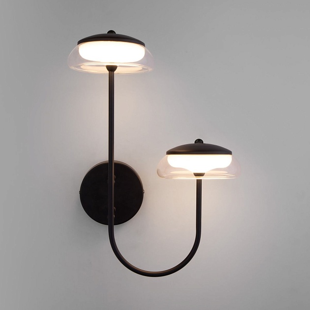 Бра Eurosvet Fungo 50388/2 LED черный Фото № 1