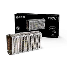 Блок питания Gauss Led Strip PS 12V 150W IP20 15A 202003150 4
