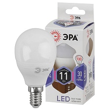 Лампа светодиодная ЭРА E14 11W 6000K матовая LED P45-11W-860-E14 Б0032990 3