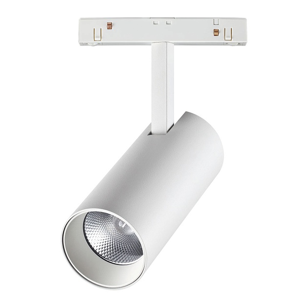 Трековый низковольтный светодиодный светильник Novotech Shino Flum 358423 Фото № 1