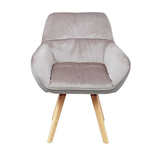 Кресло AksHome Soft пыльная роза, велюр 77325 изображение 5 Кресло AksHome Soft пыльная роза, велюр 77325 Фото № 5