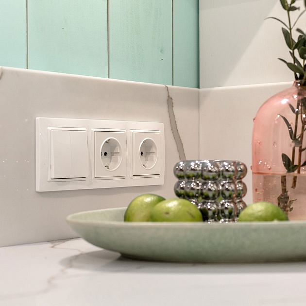 Розетка с заземлением Werkel белый W1171001 4690389155116 изображение 13 Розетка с заземлением Werkel белый W1171001 4690389155116 Фото № 13