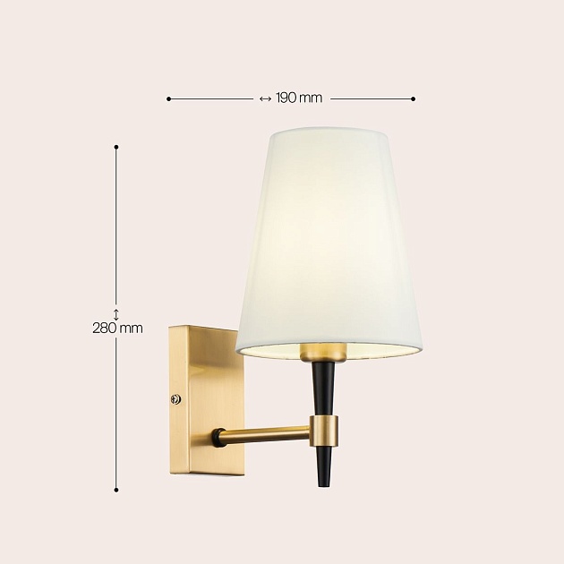 Бра Maytoni Zaragoza H001WL-01BS Фото № 2