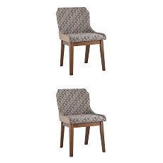 Комплект стульев Stool Group Nymeria (2 шт) LW1810 6P663322-11A + PVC MONTE X2 УТ000038903