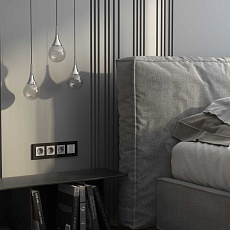 Рамка Werkel AluMax на 4 поста черный алюминий W0043508 4690389204104 1