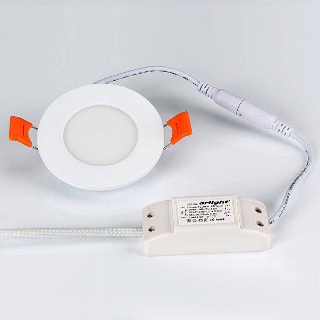 Встраиваемый светодиодный светильник Arlight DL-85M-4W Day White 020103 Фото № 5