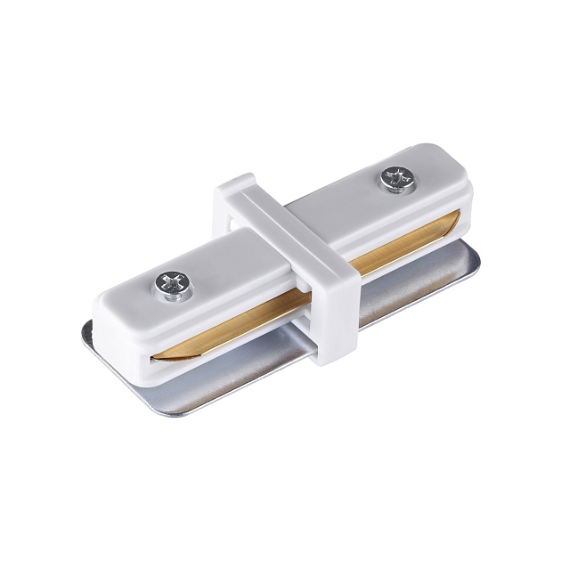 Коннектор прямой для однофазного шинопровода Novotech Port 135139 Фото № 1