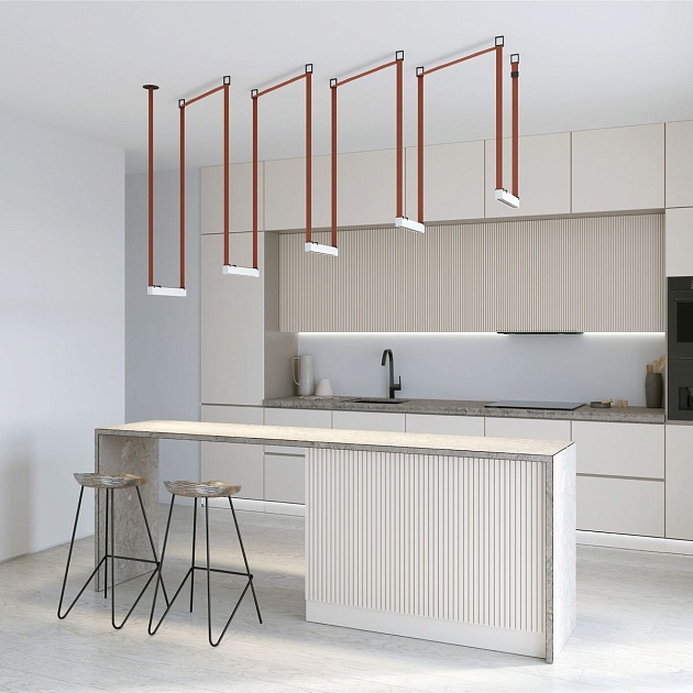 Трековый светильник Denkirs Belty Grill DK5570-WB Фото № 6