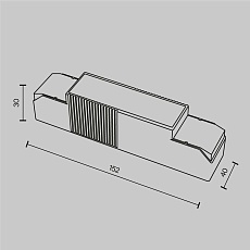Блок питания Maytoni Technical Triac 23-40V 22-28W IP20 0,55-0,7A PSL-TR40-550-700mA 1