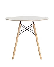 Кухонный стол Stool Group DSW D80 бежевый УТ000004231 1