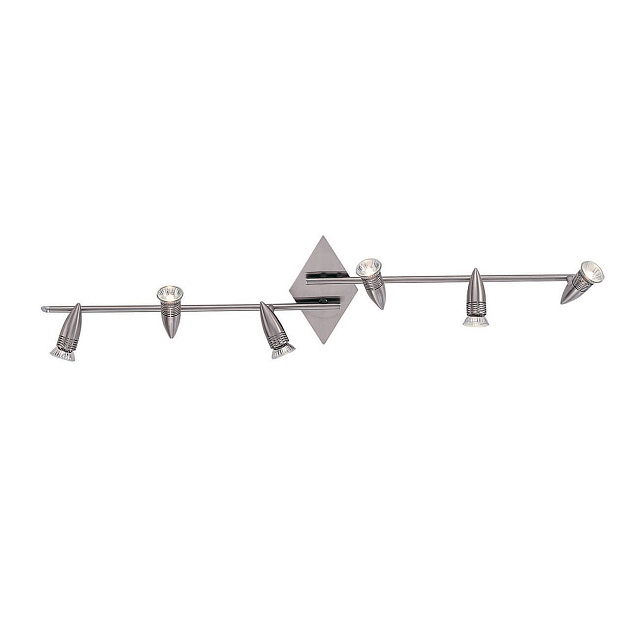 Спот Ideal Lux Alfa PL6 Nickel 006338 изображение 1 Спот Ideal Lux Alfa PL6 Nickel 006338 Фото № 1