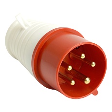 Вилка прямая ST-015 16А 380В 3P+PE+N IP44, PPG16-015-44, Stekker 1